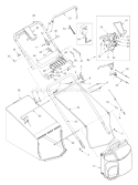 Page B Diagram and Parts List for 12AE999M401 2003 Yard Man Lawn Mower